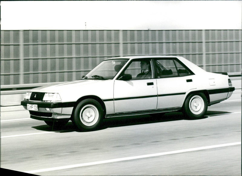 1982 Mitsubishi Galant Turbo - Vintage Photograph