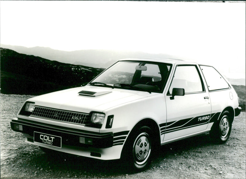 1982 Mitsubishi Colt Turbo - Vintage Photograph