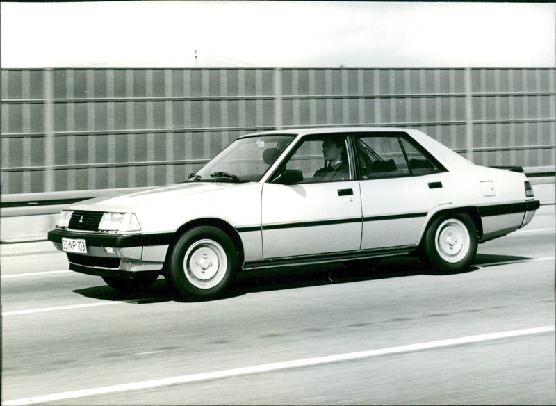 1982 Mitsubishi Galant Turbo - Vintage Photograph