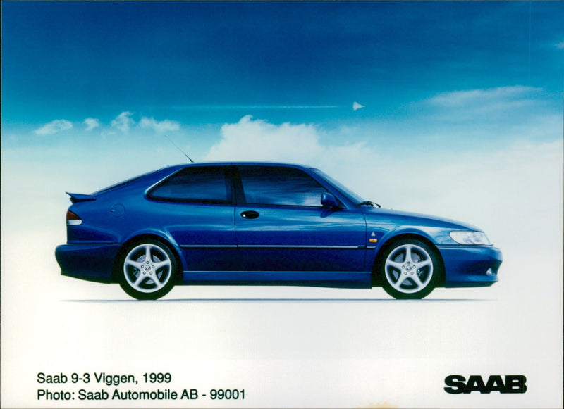 1999 Saab 9-3 Viggen - Vintage Photograph
