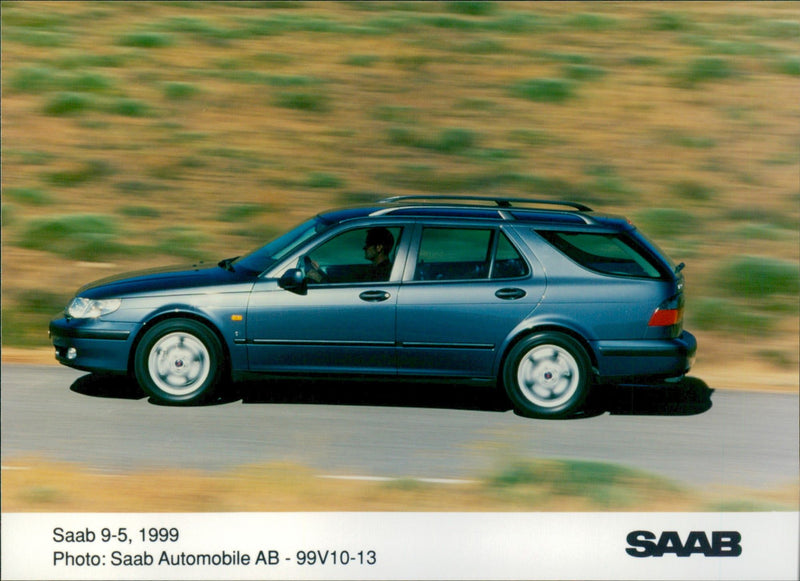 1999 Saab 9-5 - Vintage Photograph