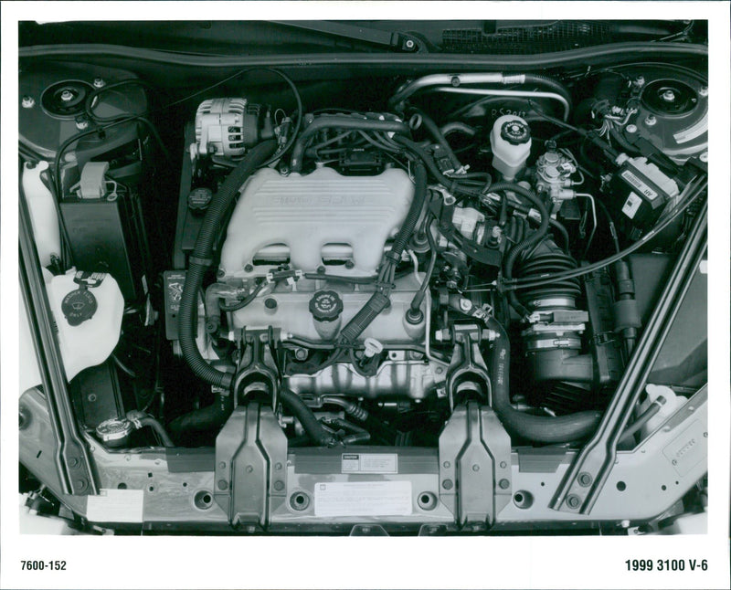 1999 Buick 3100 V-6 - Vintage Photograph