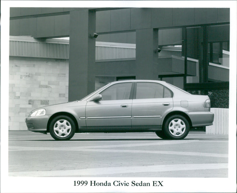 1999 Honda Civic Sedan EX - Vintage Photograph