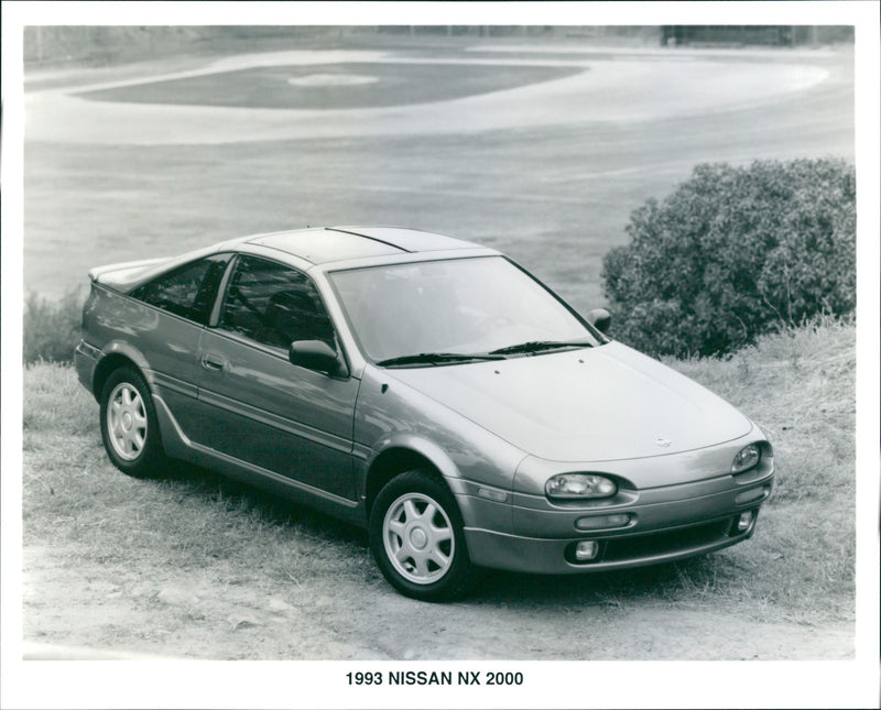 1993 Nissan NX 2000 - Vintage Photograph