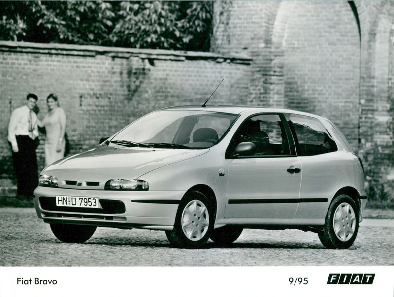 1995 Fiat Bravo - Vintage Photograph