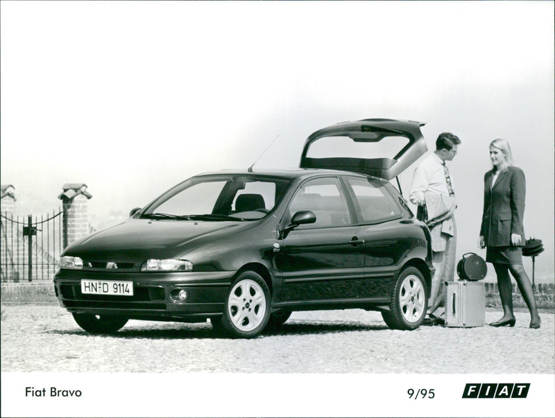 1995 Fiat Bravo - Vintage Photograph