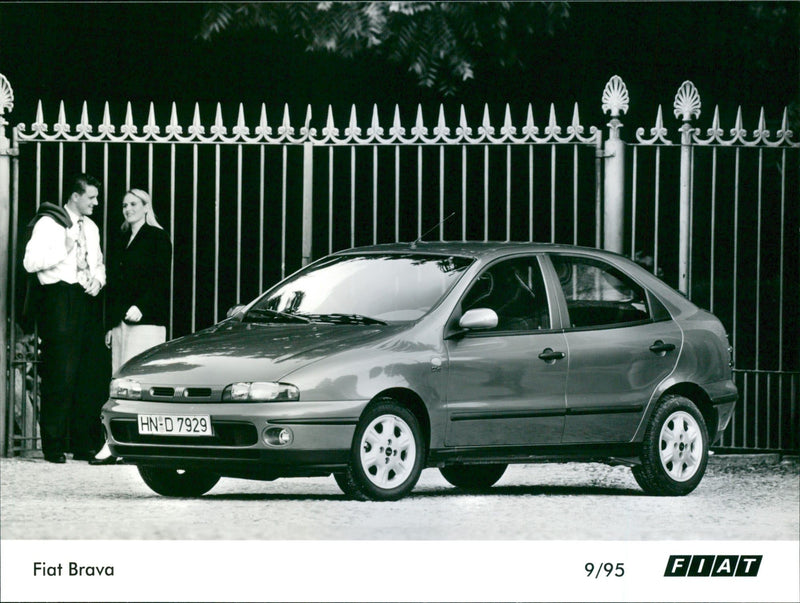 1995 Fiat Brava - Vintage Photograph