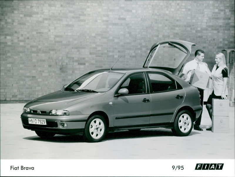 1995 Fiat Brava - Vintage Photograph