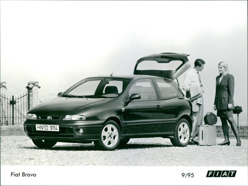 1995 Fiat Bravo - Vintage Photograph