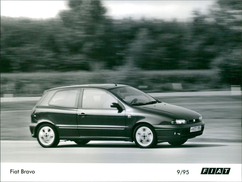 1995 Fiat Bravo - Vintage Photograph