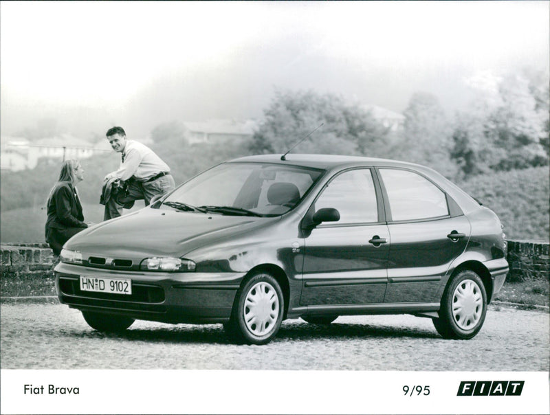 1995 Fiat Brava - Vintage Photograph