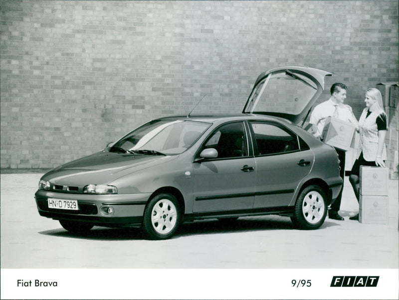 1995 Fiat Brava - Vintage Photograph