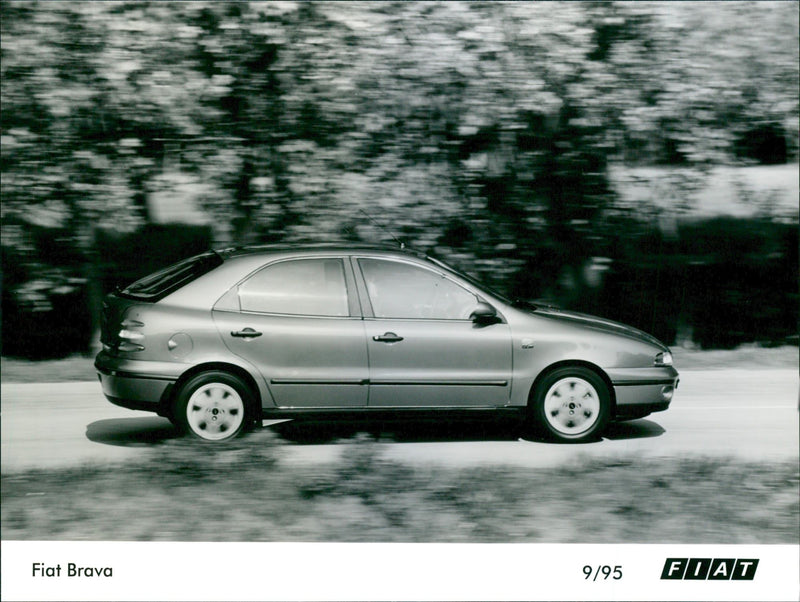 1995 Fiat Brava - Vintage Photograph