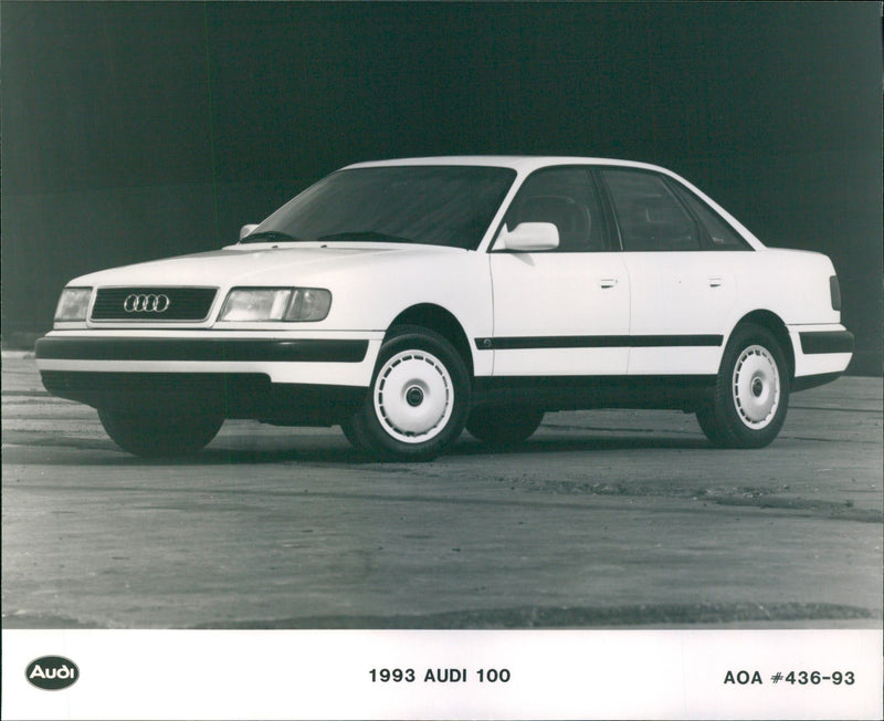 1993 Audi 100 - Vintage Photograph