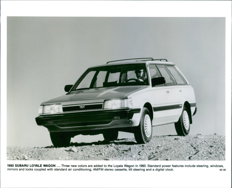 1993 Subaru Loyale Wagon - Vintage Photograph