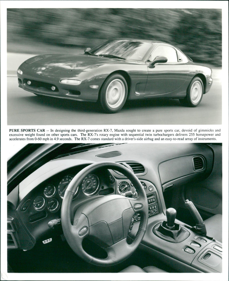 1993 Mazda RX-7 - Vintage Photograph