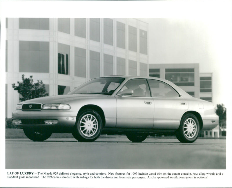1993 Mazda 929 - Vintage Photograph