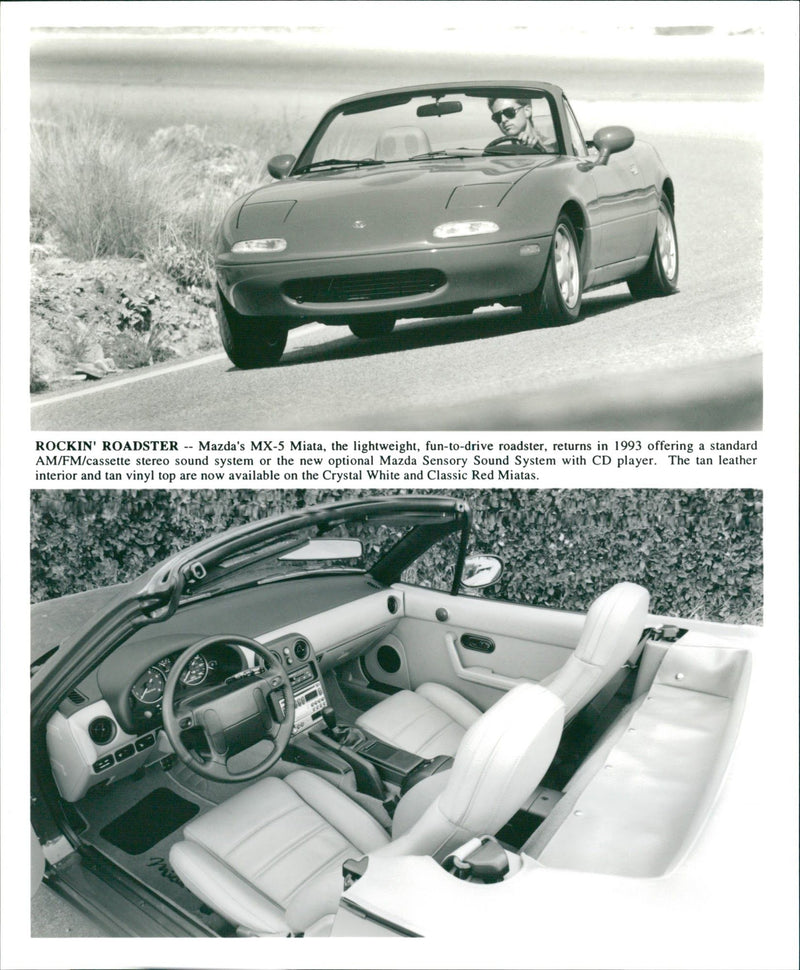 1993 Mazda MX-5 Miata - Vintage Photograph