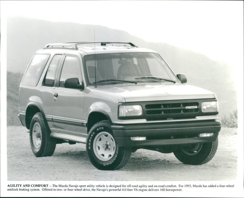 1993 Mazda Navajo - Vintage Photograph