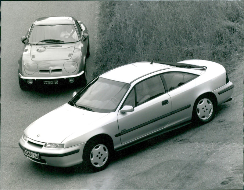 1989 Opel Calibra - Vintage Photograph