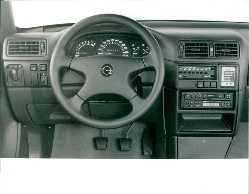 1989 Opel Calibra - Vintage Photograph