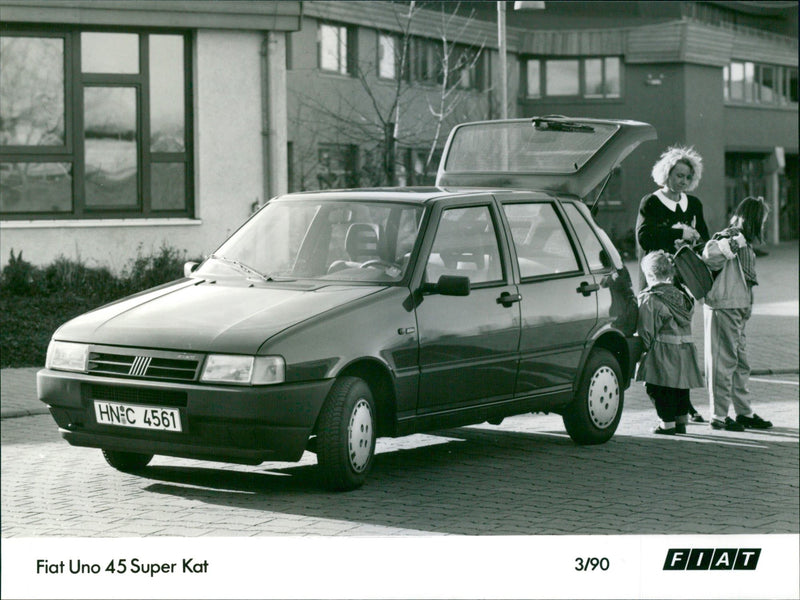 1990 Fiat Uno 45 Super Kat - Vintage Photograph