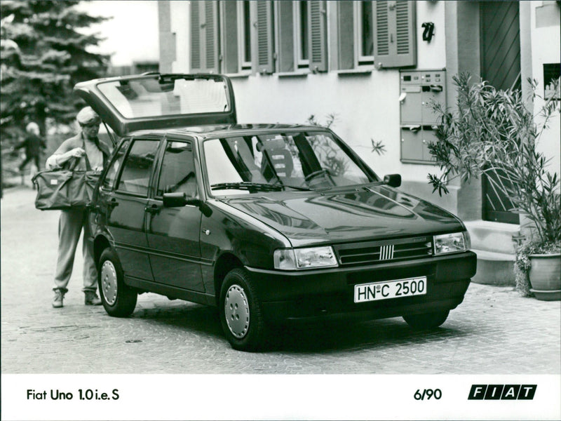 1990 Fiat Uno 1.0 i.e. S - Vintage Photograph