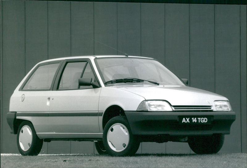 1990 Citroen AX 14 TGD - Vintage Photograph