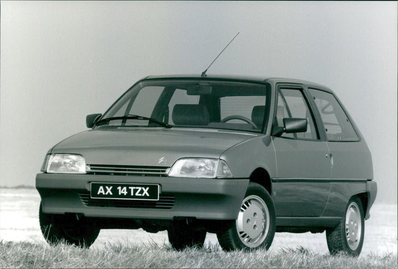 1990 Citroen AX 14 TZX - Vintage Photograph