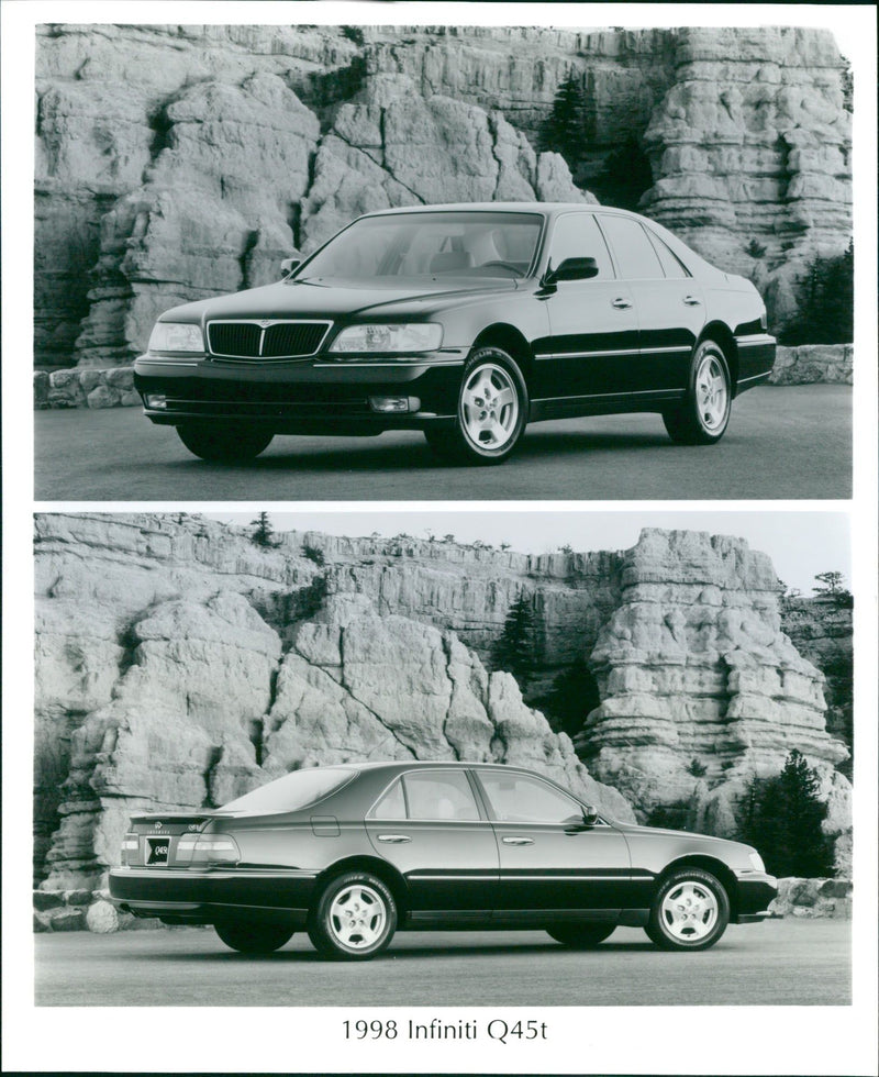 1998 Infiniti Q45t - Vintage Photograph