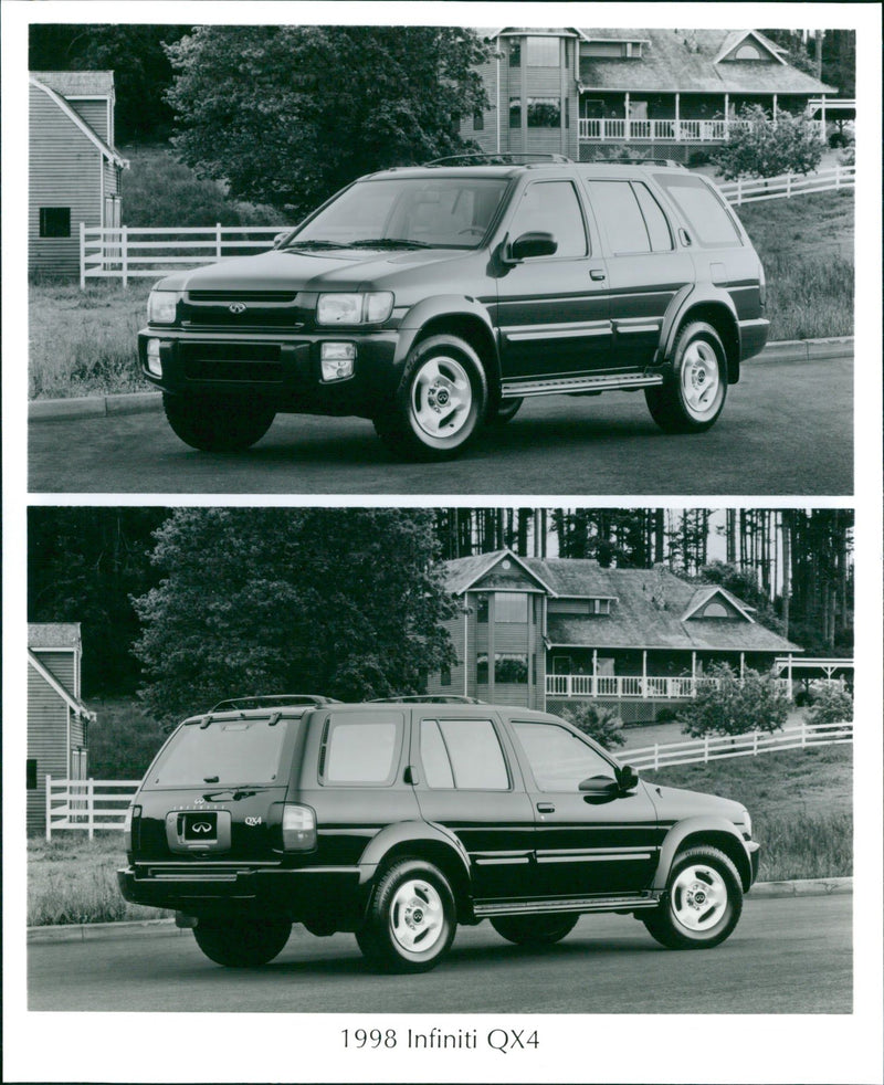 1998 Infiniti QX4 - Vintage Photograph
