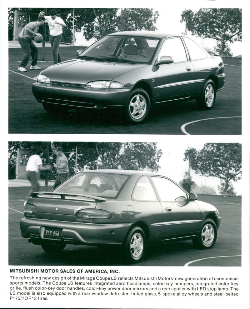 1994 Mitsubishi Mirage Coupe LS - Vintage Photograph