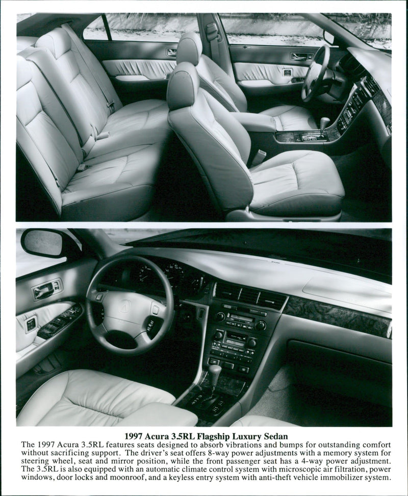 1997 Acura 3.5RL - Vintage Photograph