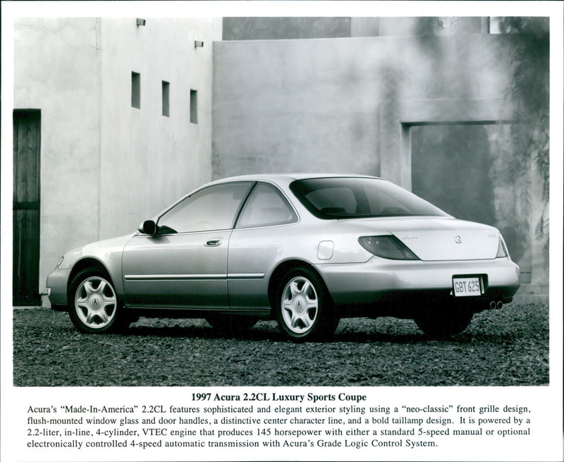 1997 Acura 2.2CL - Vintage Photograph