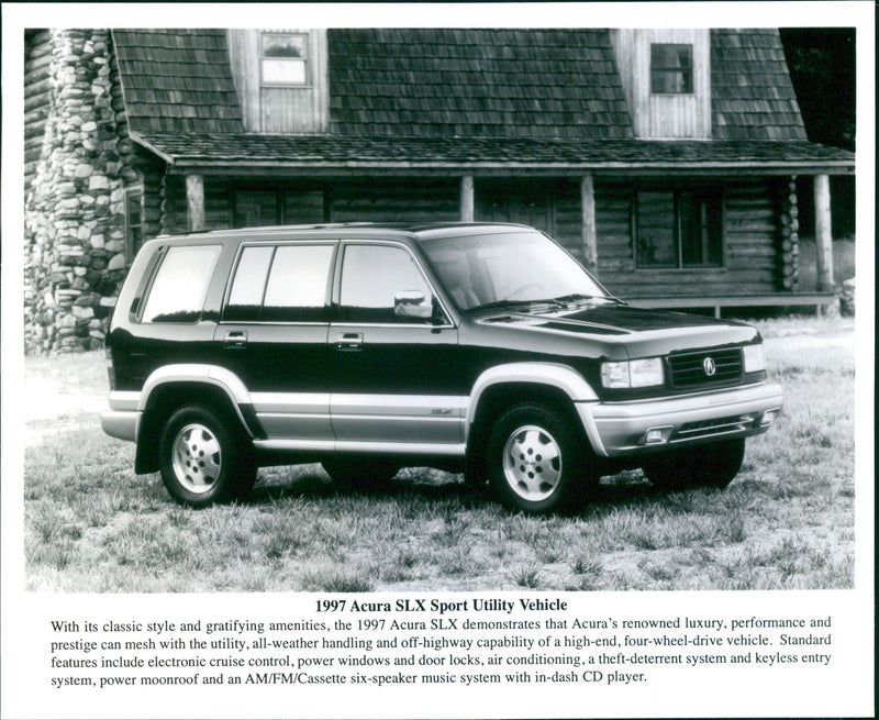 1997 Acura SLX - Vintage Photograph
