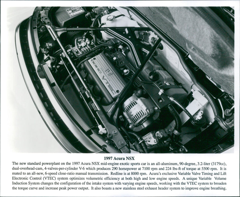 1997 Acura NSX - Vintage Photograph