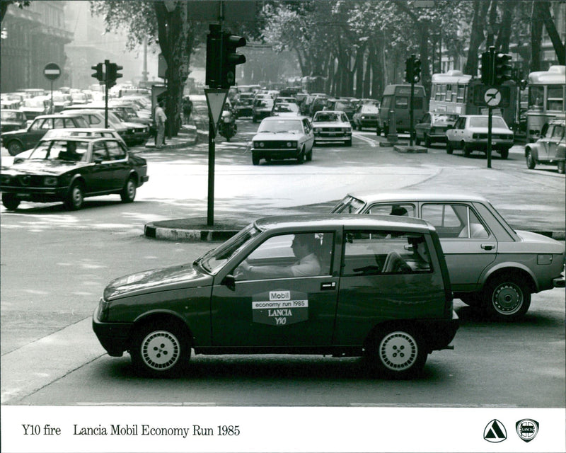 Lancia Y10 Fire - Vintage Photograph