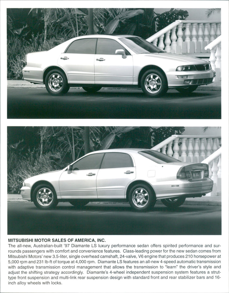 Mitsubishi Diamante LS 1997 - Vintage Photograph