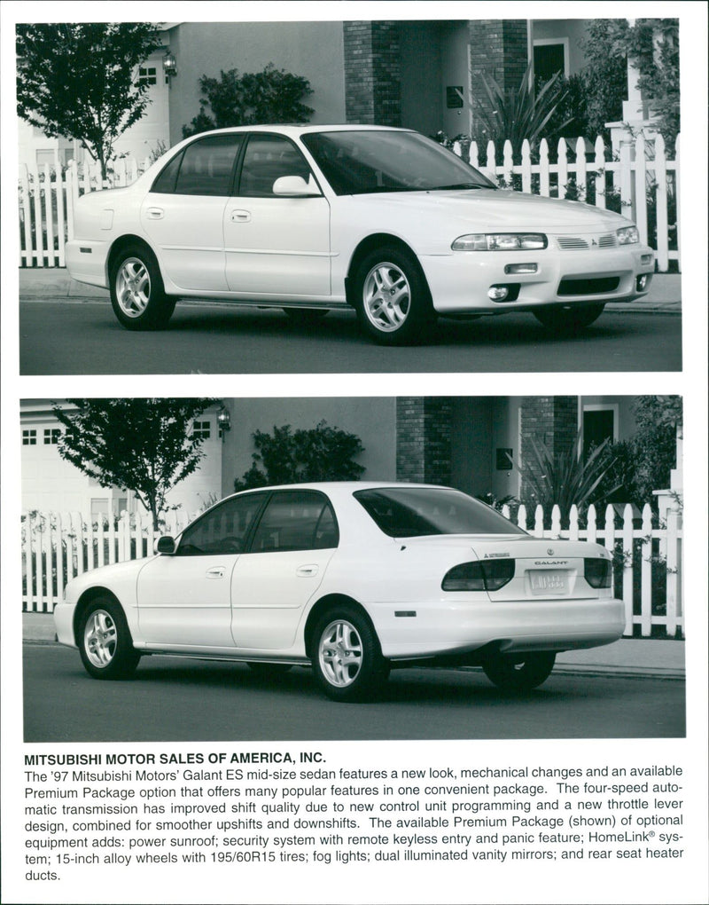 Mitsubishi Galant ES 1997 - Vintage Photograph