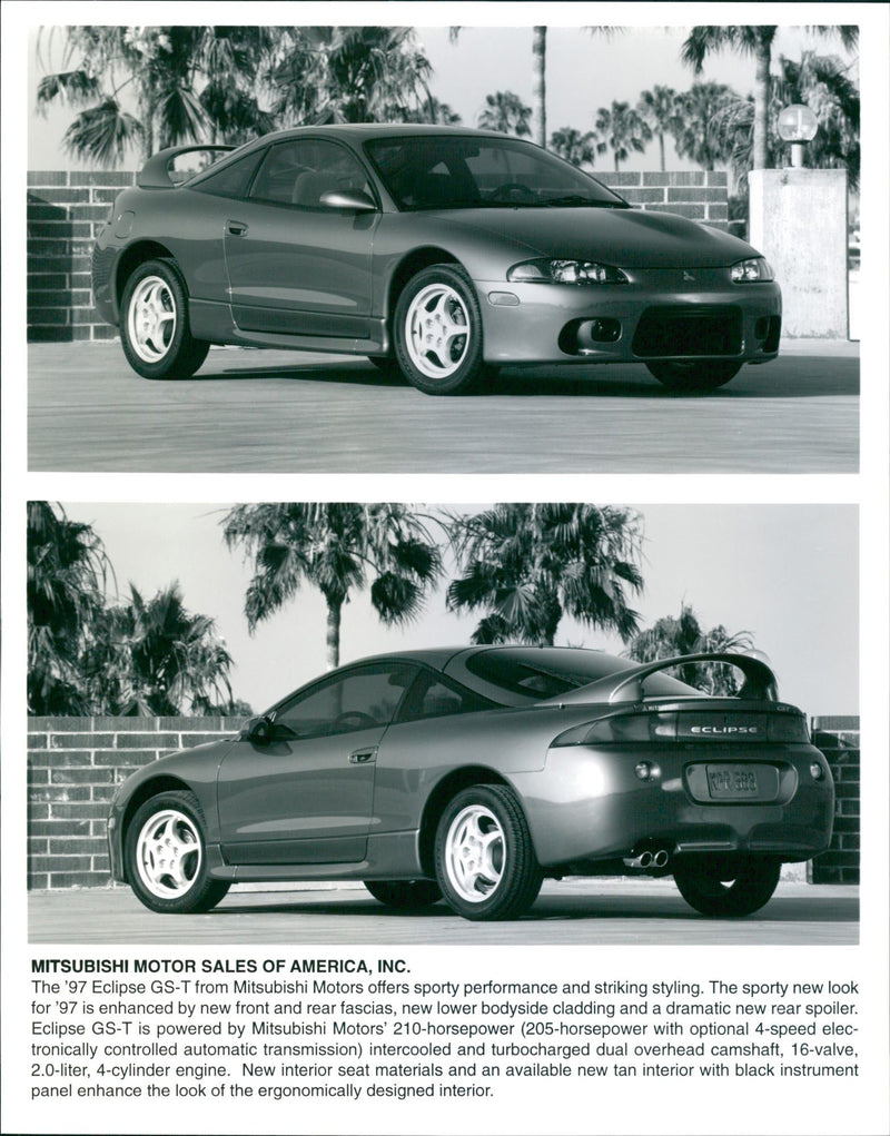 Mitsubishi Eclipse GS-T 1997 - Vintage Photograph