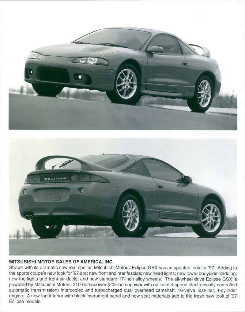 Mitsubishi Eclipse GSX 1997 - Vintage Photograph