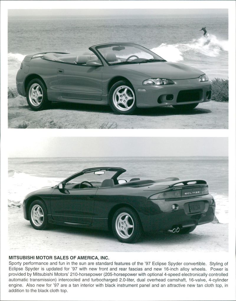 Mitsubishi Eclipse Spyder 1997 - Vintage Photograph