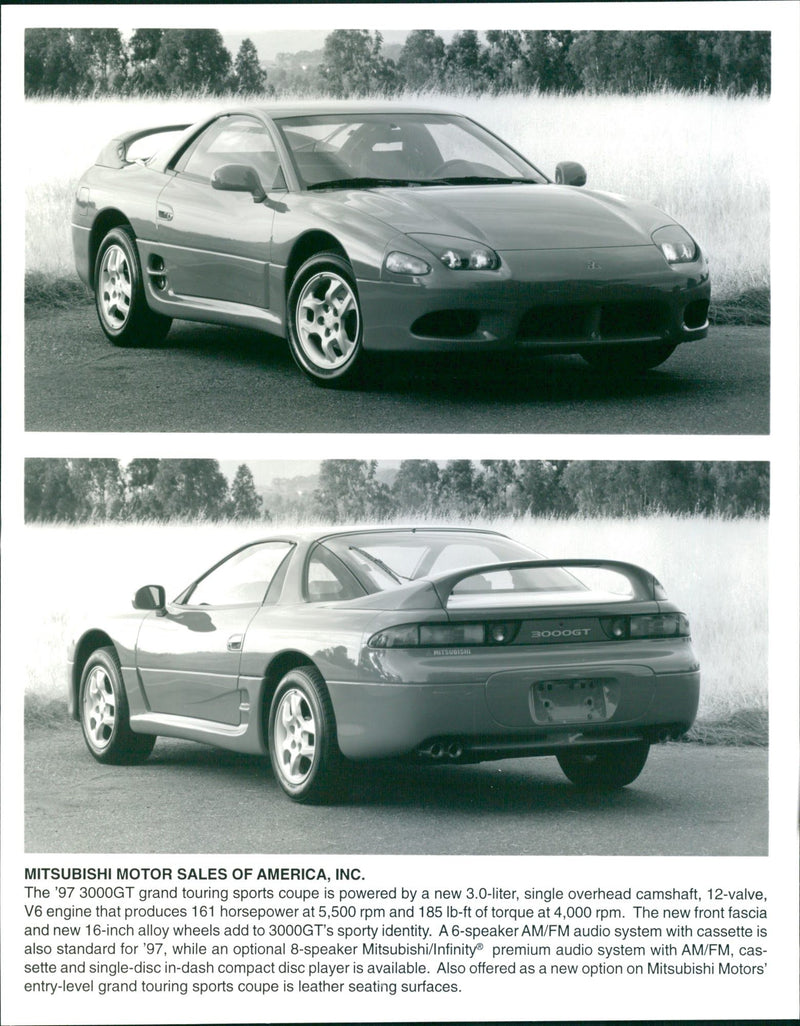 Mitsubishi 3000GT 1997 - Vintage Photograph