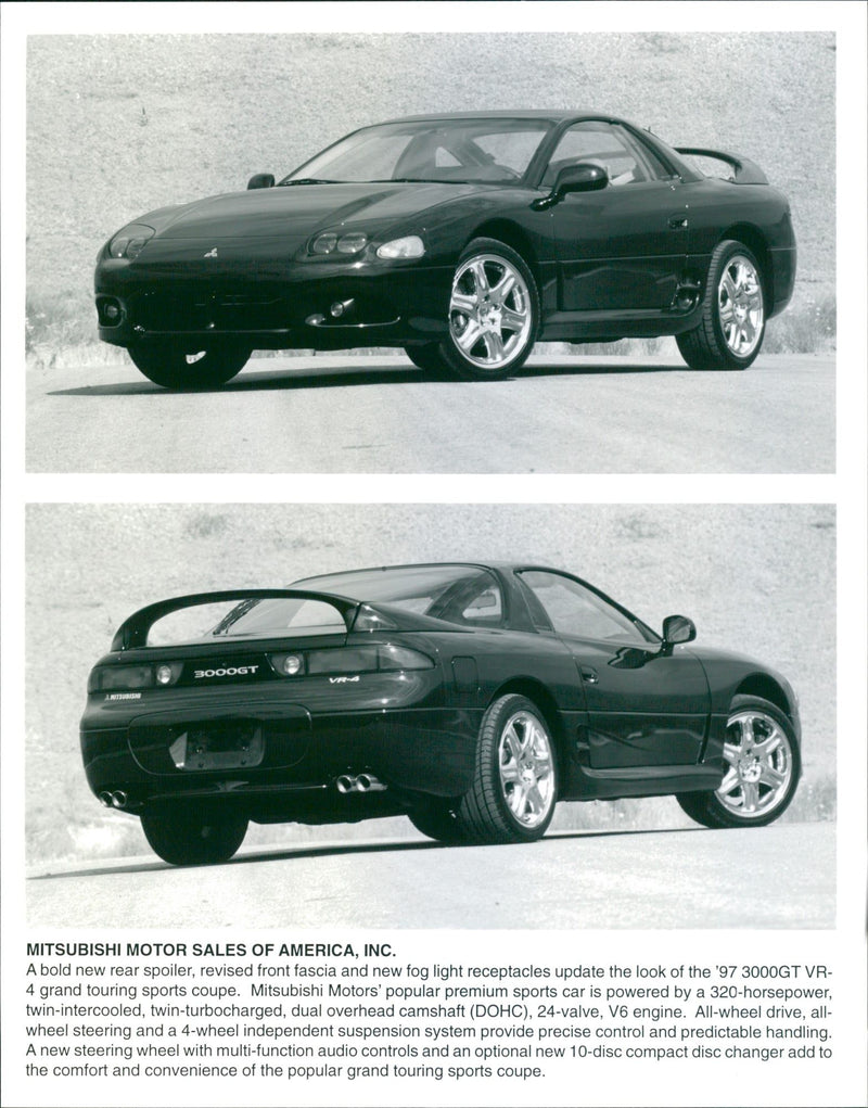 Mitsubishi 3000GT VR-4 1997 - Vintage Photograph