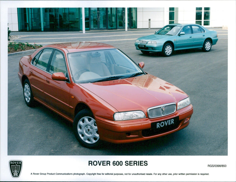 1993 Rover 600 - Vintage Photograph