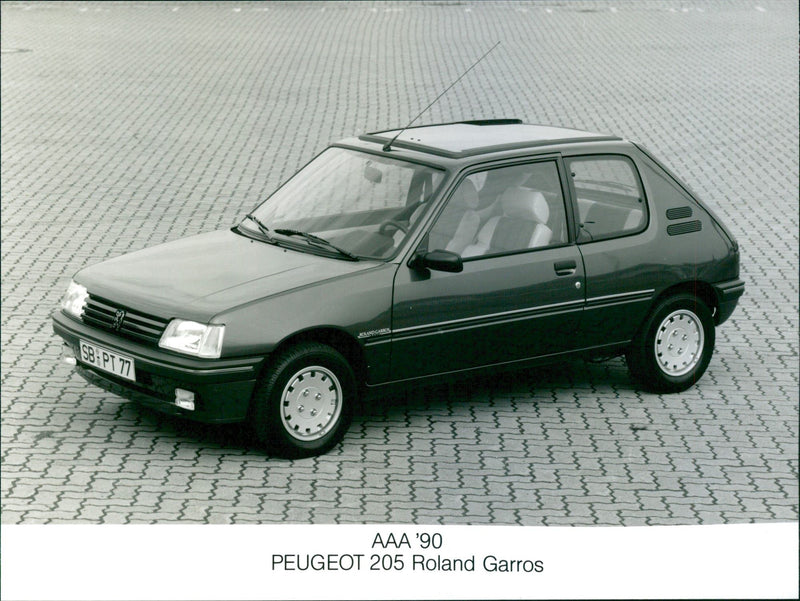 1990 Peugeot 205 - Vintage Photograph