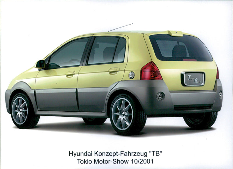 Hyundai concept vehicle "TB" - Vintage Photograph