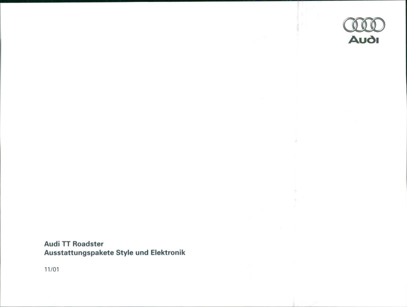 Audi TT Roadster - Vintage Photograph