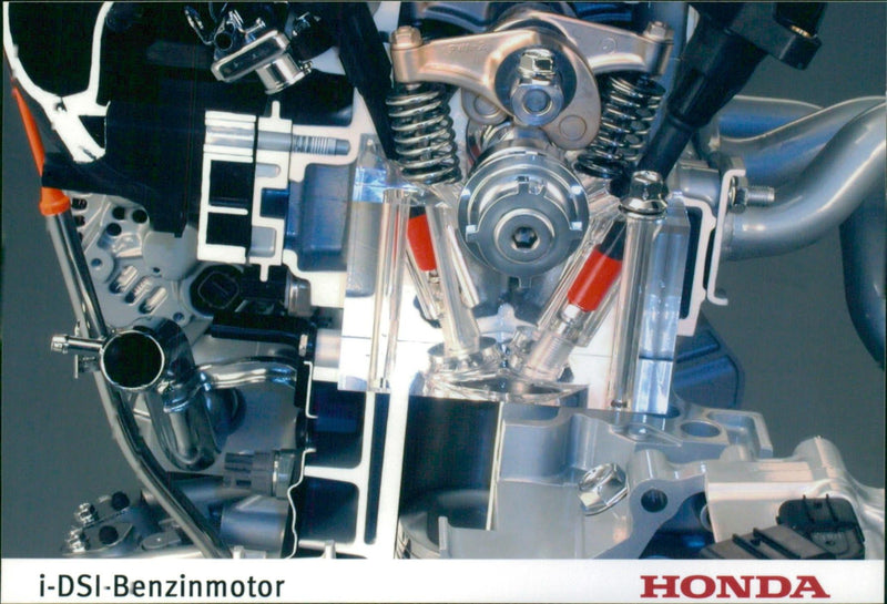 Honda i-DSI petrol engine - Vintage Photograph
