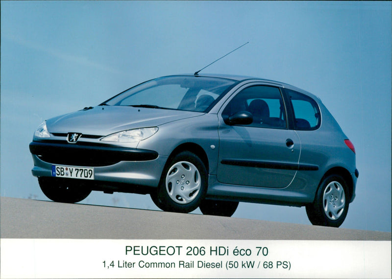 Peugeot 206 HDi eco 70 - Vintage Photograph